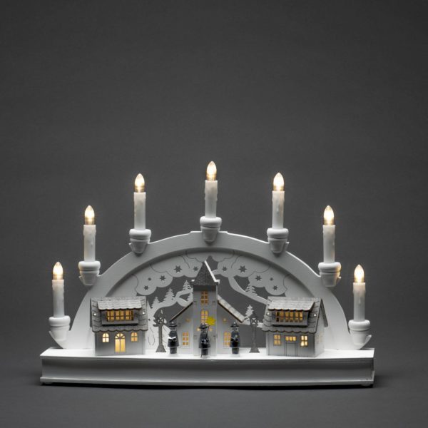 Konstsmide Christmas Arc lumineux LED Maisons à 7 lampes
