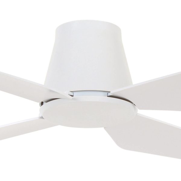 Beacon Lighting Ventilateur de plafond Beacon Aria CTC, blanc, Ø 122 cm, silencieux Beacon Lighting