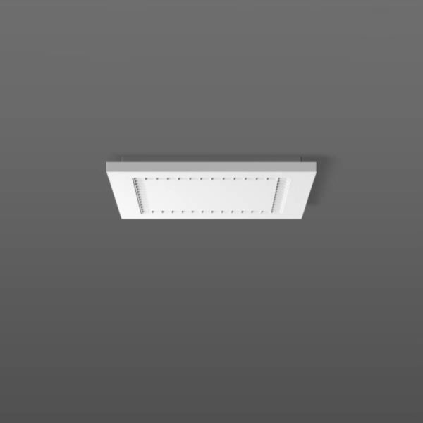 BEGA RZB Hemis Square Plafonnier LED 30x30 cm 3.000 K BEGA