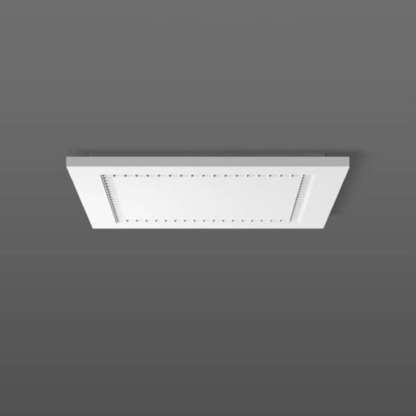 BEGA RZB Hemis Square Plafonnier LED 40x40 cm 3.000 K BEGA