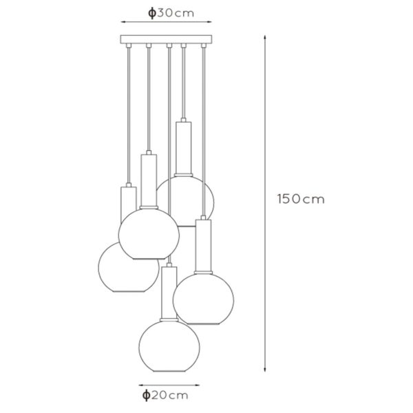 Lucide Suspension Marius