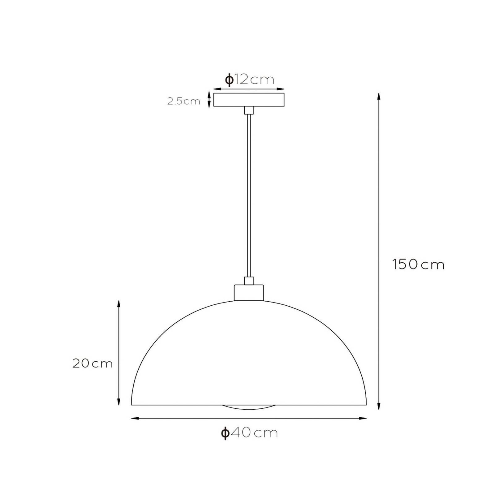 Lucide Suspension Siemon en acier