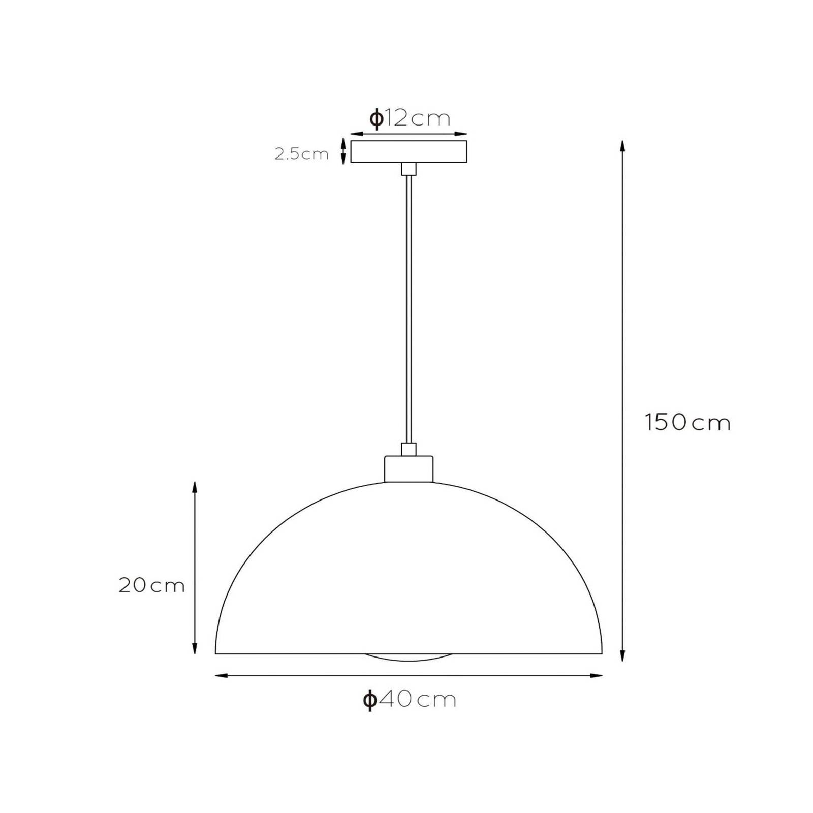 Lucide Suspension Siemon en acier