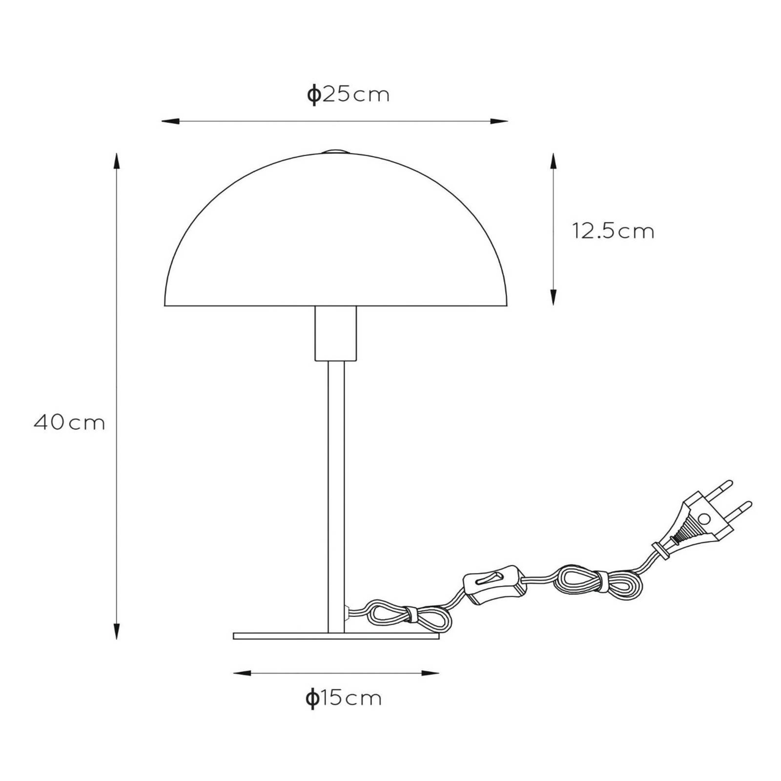 Lucide Lampe à poser Siemon en acier