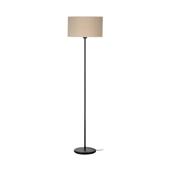 EGLO Lampe sur pied Feniglia abat-jour en lin naturel EGLO