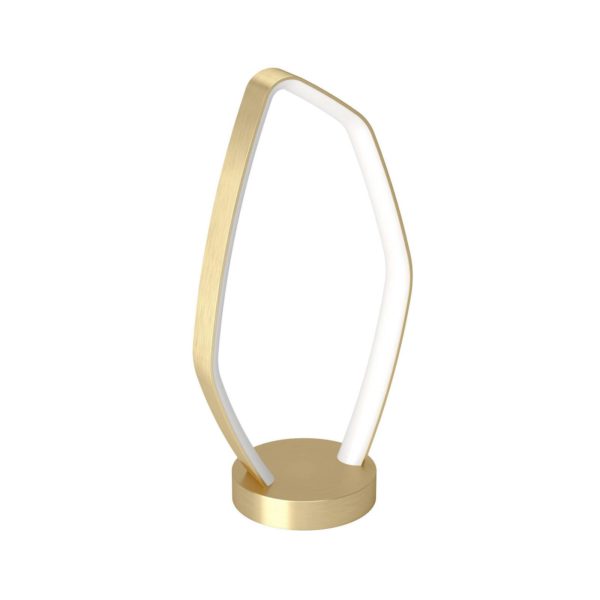 EGLO Lampe de table LED Vallerosa en laiton EGLO