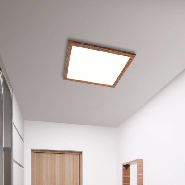 Quitani Panneau LED Aurinor, cuivre, 68 cm quitani