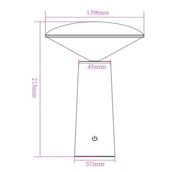 Lucide Lampe d’extérieur LED Jive batterie, dim, noire Lucide