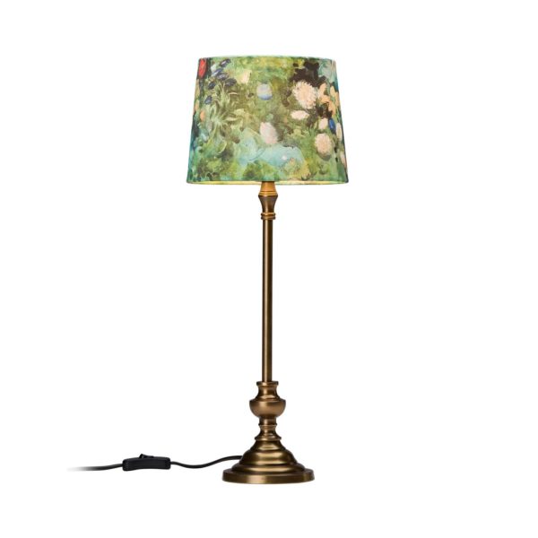 PR Home Andrea lampe de table motif laiton/vert PR Home