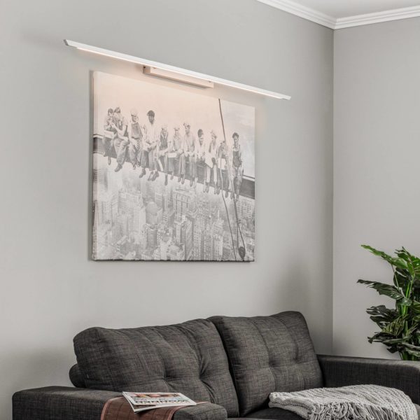 Quitani Niara applique LED CCT alu anodisé naturel quitani