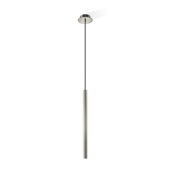 Decor Walther Pipe 1 suspension LED, nickel Decor Walther