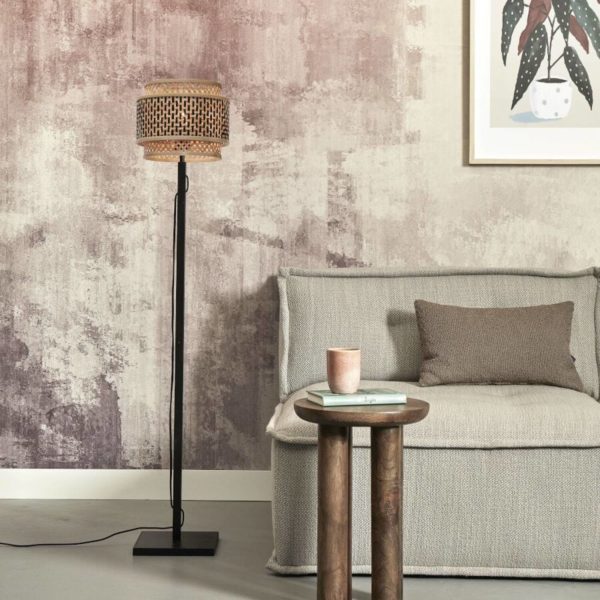 GOOD & MOJO Bhutan lampe sur pied 130 cm noire Good & Mojo