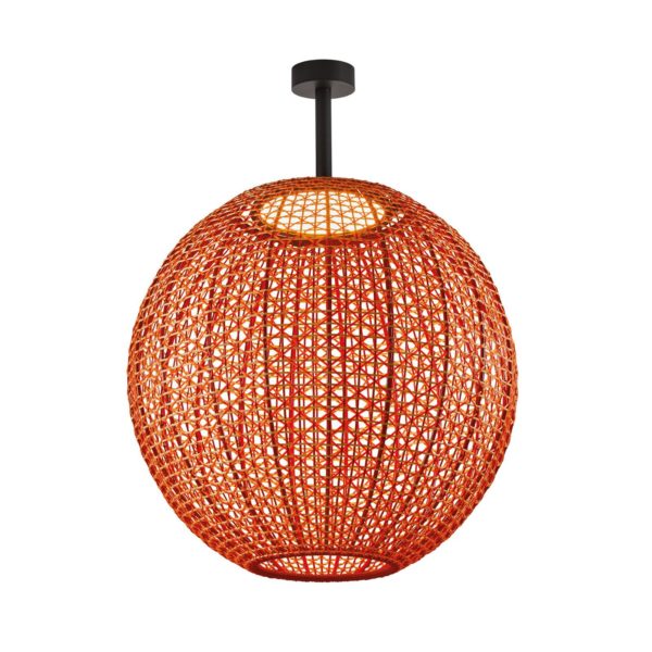 Bover Nans Sphere PF/60 Plafonnier d’extérieur LED rouge Bover