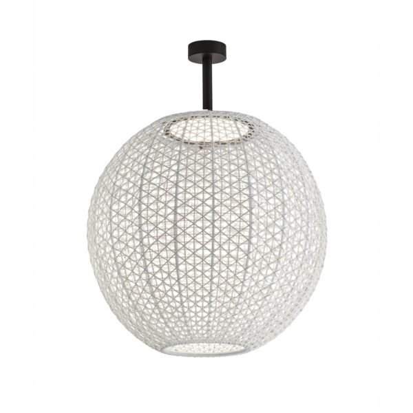 Bover Nans Sphere PF/80 plafonnier d’extérieur LED beige Bover