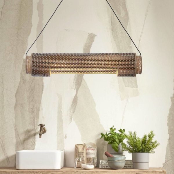 GOOD & MOJO Bhutan suspension 85cm naturelle/noire Good & Mojo