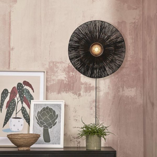 GOOD & MOJO Iguazu applique murale Ø55cm noir Good & Mojo