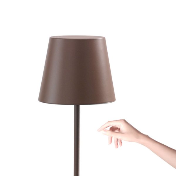 Zafferano Poldina XXL lampadaire IP54 corten Zafferano
