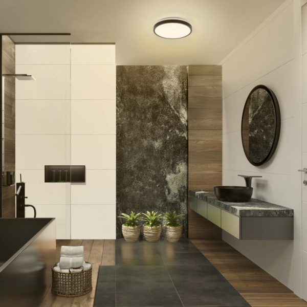 LEDVANCE Bathroom Ceiling plafonnier LED noir LEDVANCE