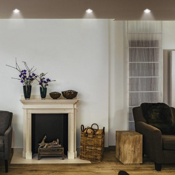 LEDVANCE Twist spot LED Ø 7 cm 840 blanc/argenté LEDVANCE