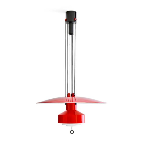 Stilnovo Saliscendi suspension LED, rouge Stilnovo