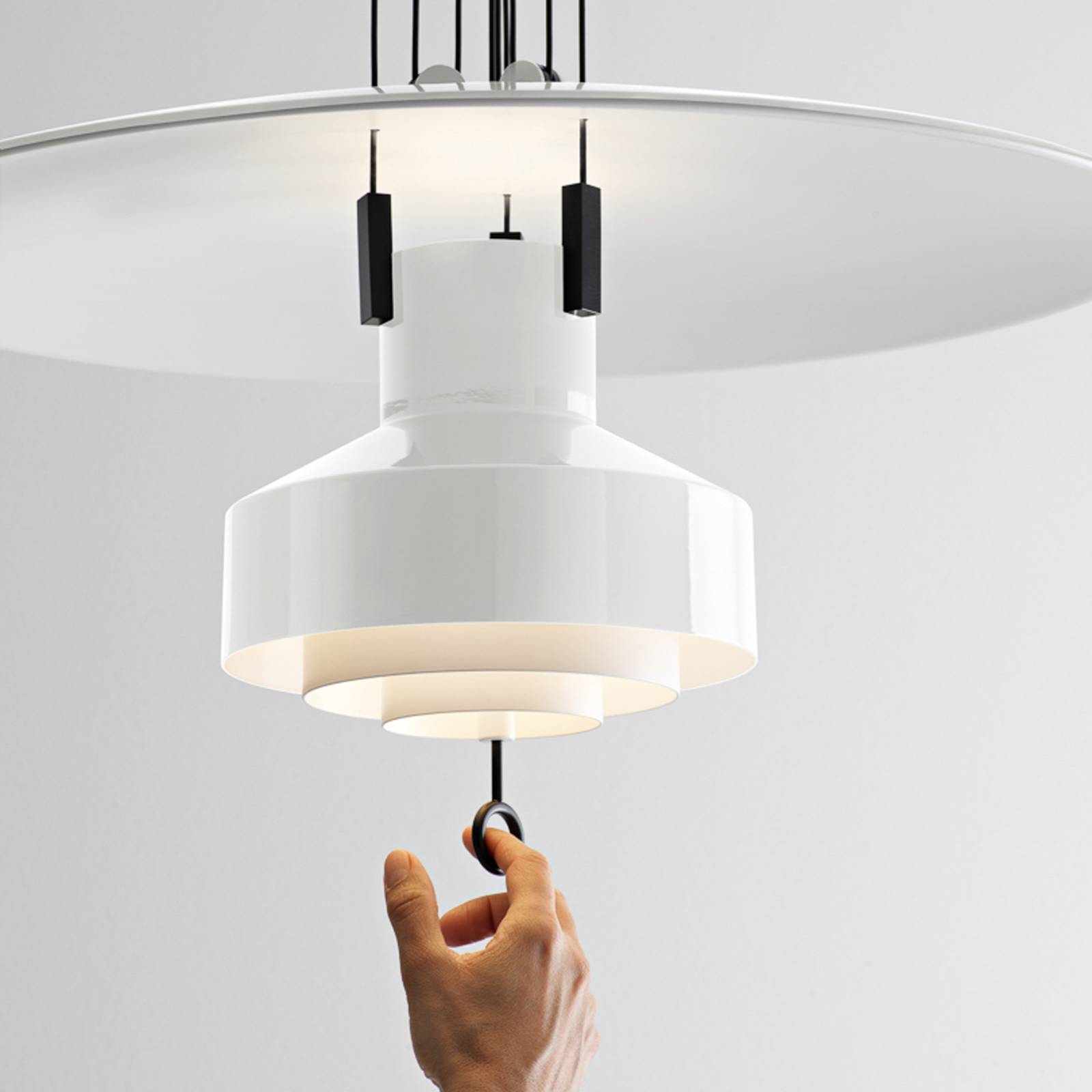 Stilnovo Saliscendi suspension LED