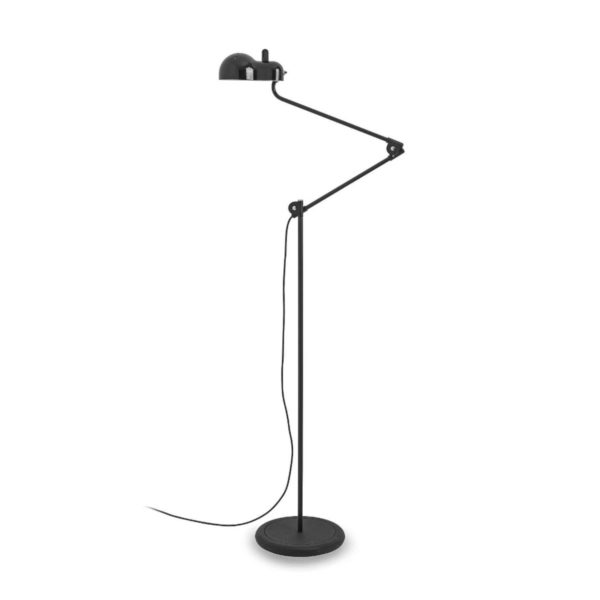 Stilnovo Topo lampadaire LED, noir Stilnovo