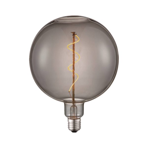 Lucande ampoule LED E27 Ø 18 cm 4 W 1 800 K fumée LUCANDE