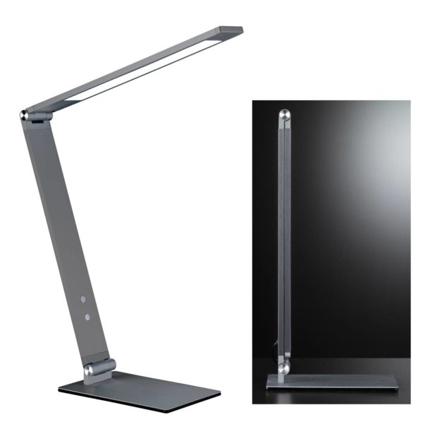 FISCHER & HONSEL Lampe de table LED Geri dim capteur CCT anthracite FISCHER & HONSEL