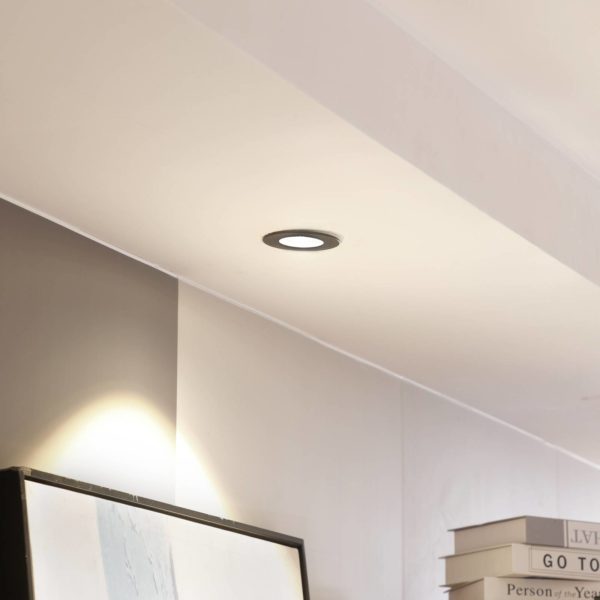 Arcchio downlight LED Lirin, noir, 3.000K Arcchio