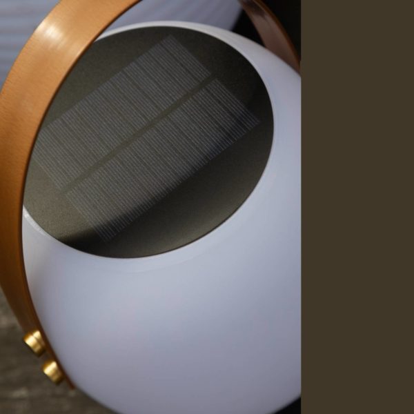 Schöner Wohnen Bell Lampe de table LED à accu hauteur 34 cm Schöner Wohnen