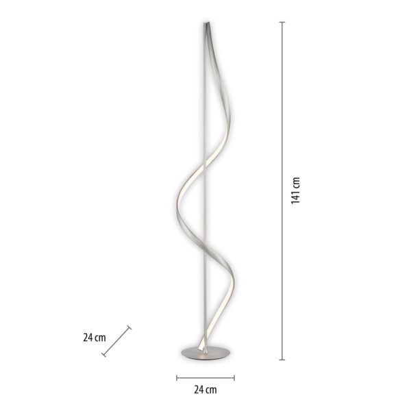 Q-Smart-Home Paul Neuhaus Q-Swing lampadaire LED