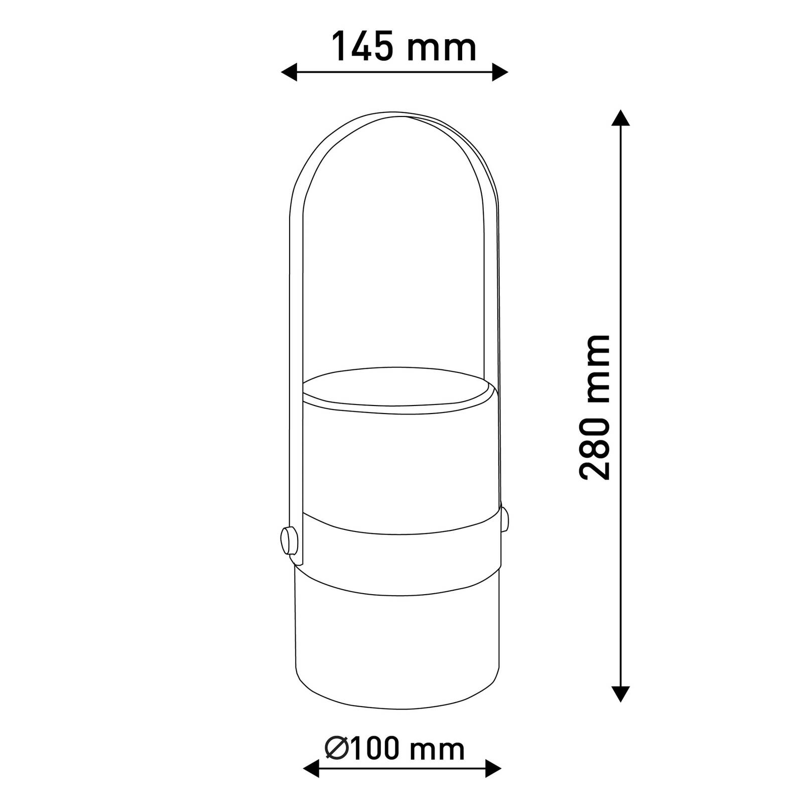 Näve Lampe déco LED Neo intérieur batterie