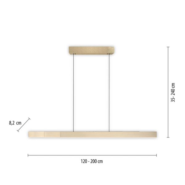 PURE Moto-Rise suspension LED avec CCT