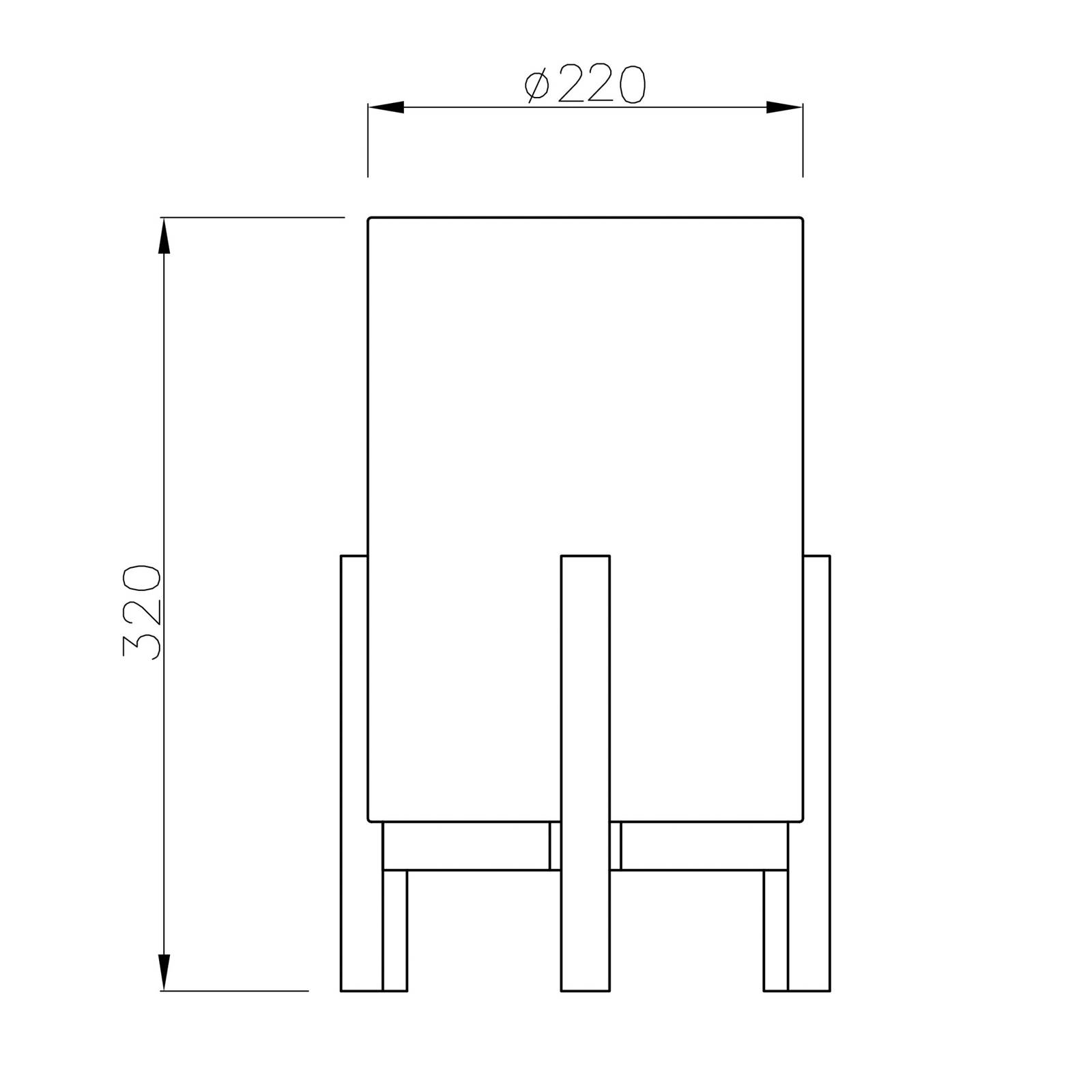 Näve Lampe à poser 3193