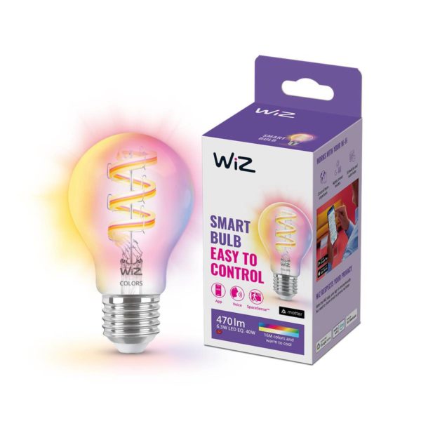 WiZ A60 ampoule filament LED WiFi E27 6