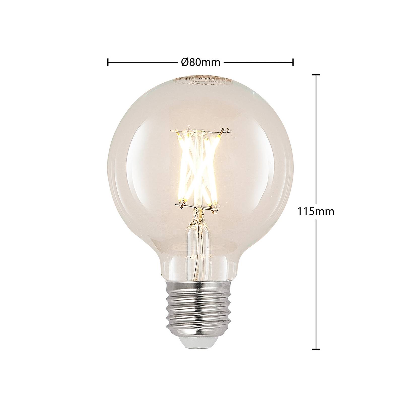 Arcchio Ampoule LED E27 4W G80 2 700 K filament