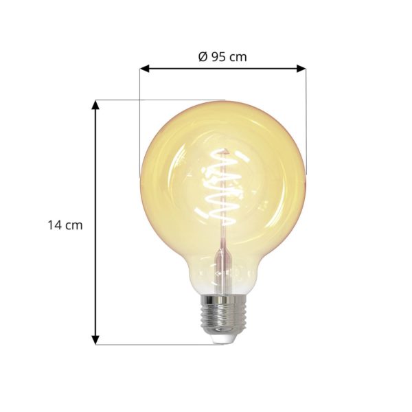 LUUMR Smart LED E27 G95 4