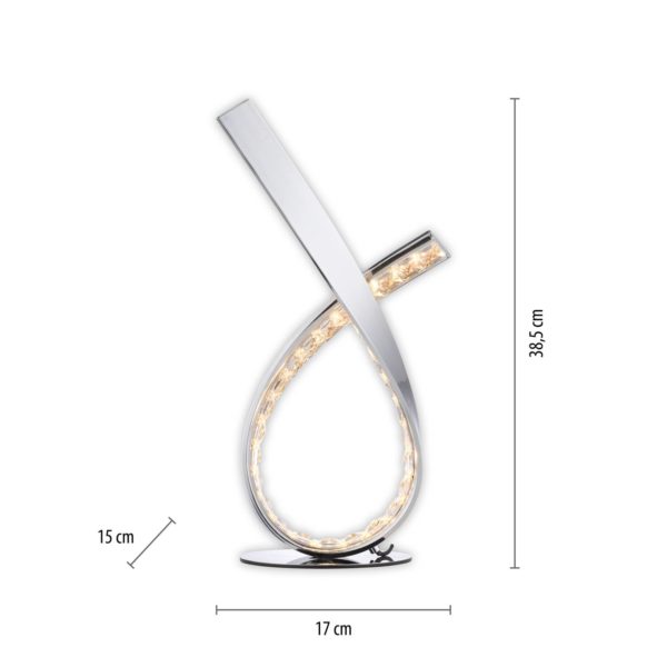 Paul Neuhaus Lampe à poser LED Brilla