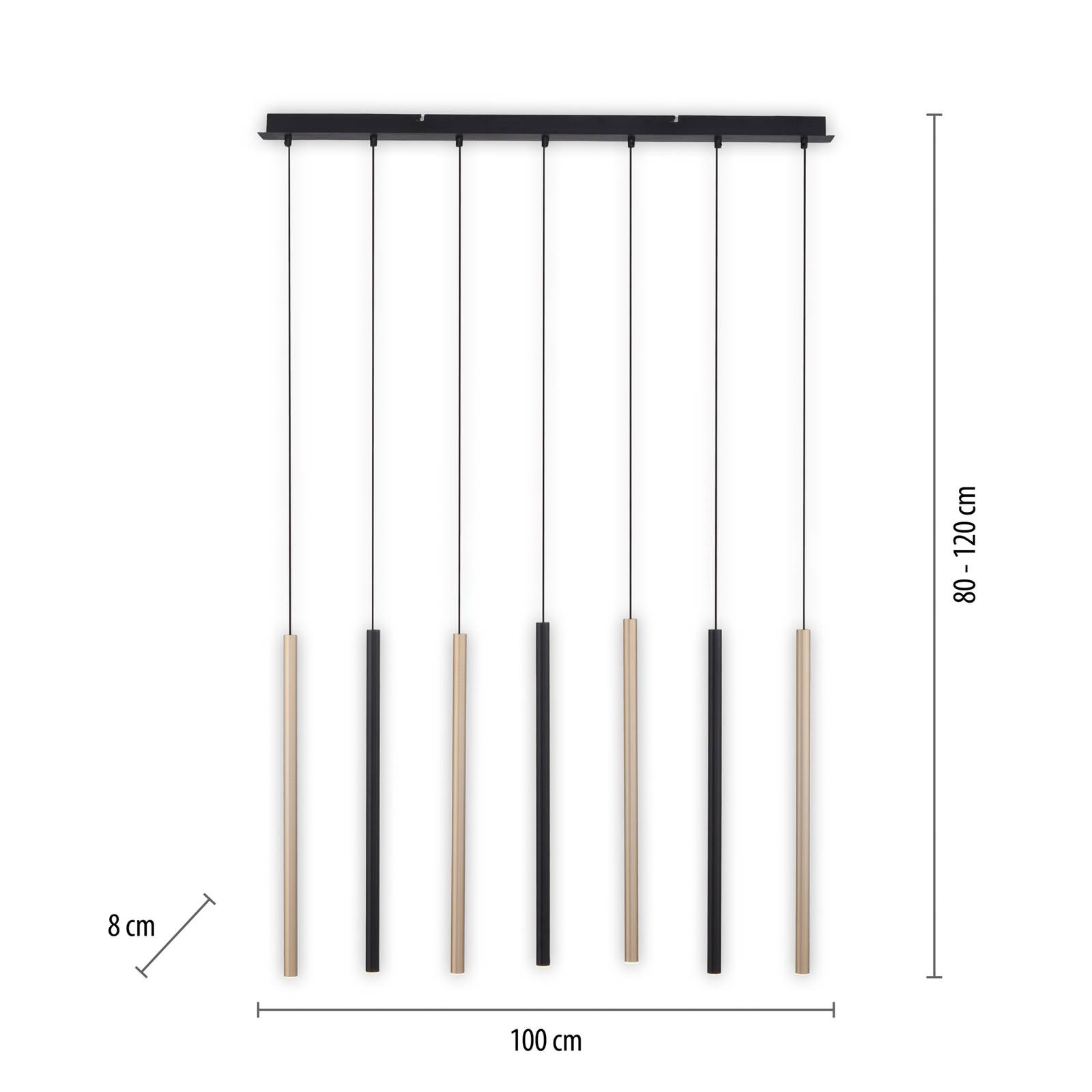 Paul Neuhaus Suspension LED inondation