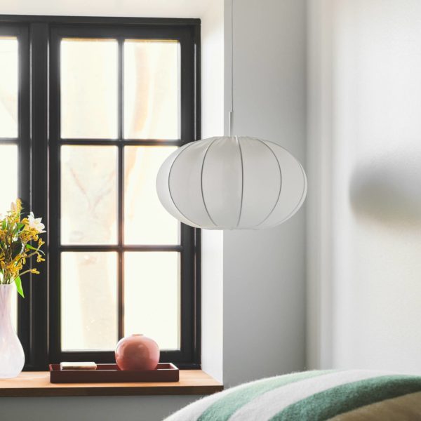 Nordlux Suspension Aeron 40 avec abat-jour textile Ø 40 cm Nordlux