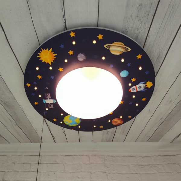 Niermann Standby Plafonnier Espace avec ciel étoilé LED Niermann Standby