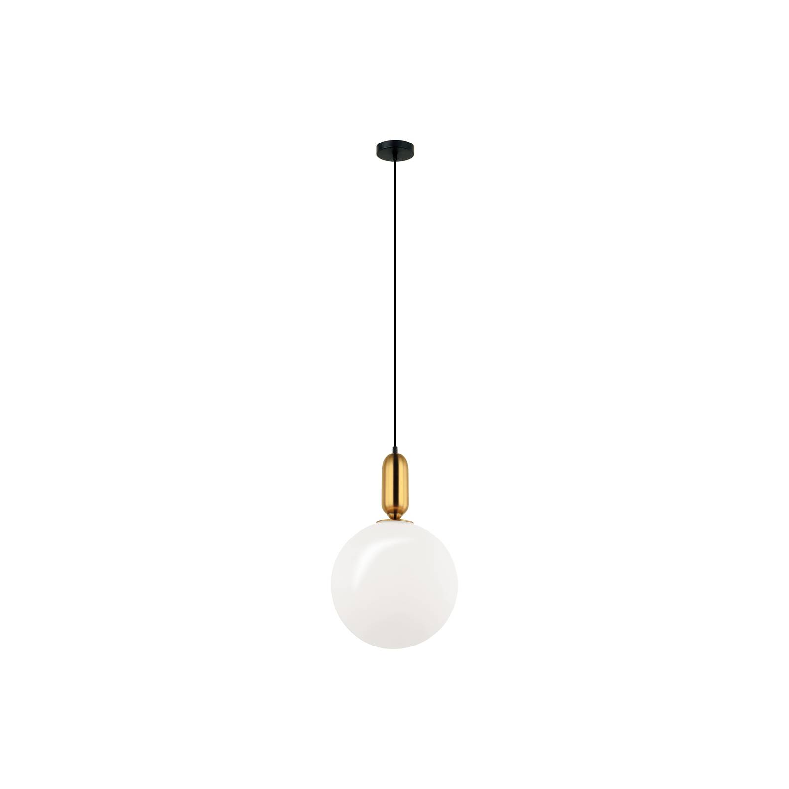 Viokef Suspension Neptune avec abat-jour en verre