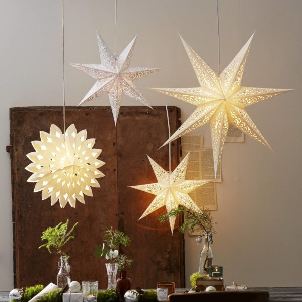STAR TRADING Étoile en papier Lace sans éclairage