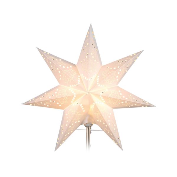 STAR TRADING Etoile de remplacement en papier Sensy Star blanc Ø 34 cm STAR TRADING