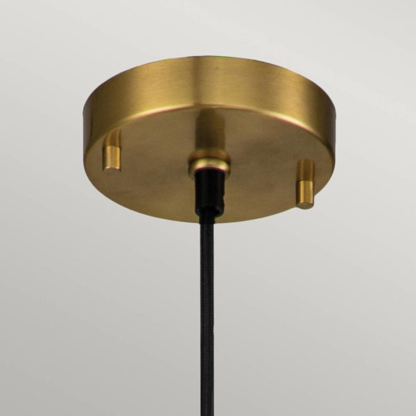 Elstead Suspension Etoile, 1fl Ø 13,3 cm laiton antique ELSTEAD