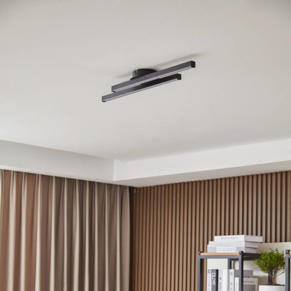 Lindby Aurendor plafonnier LED 60 cm LINDBY