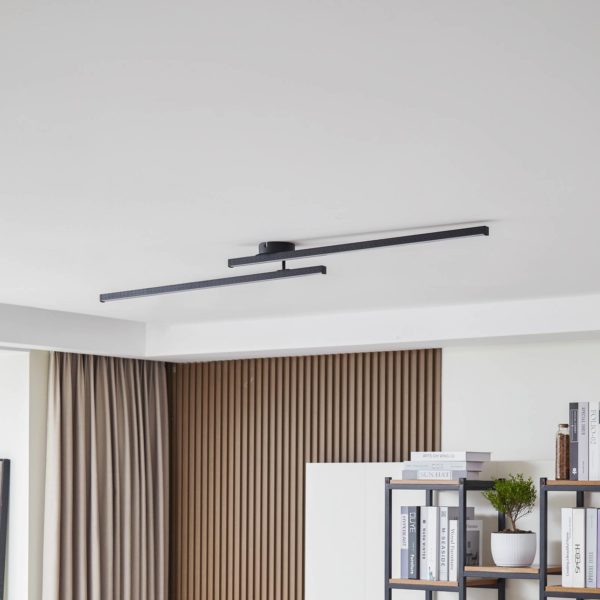 Lindby Aurendor plafonnier LED 135 cm LINDBY