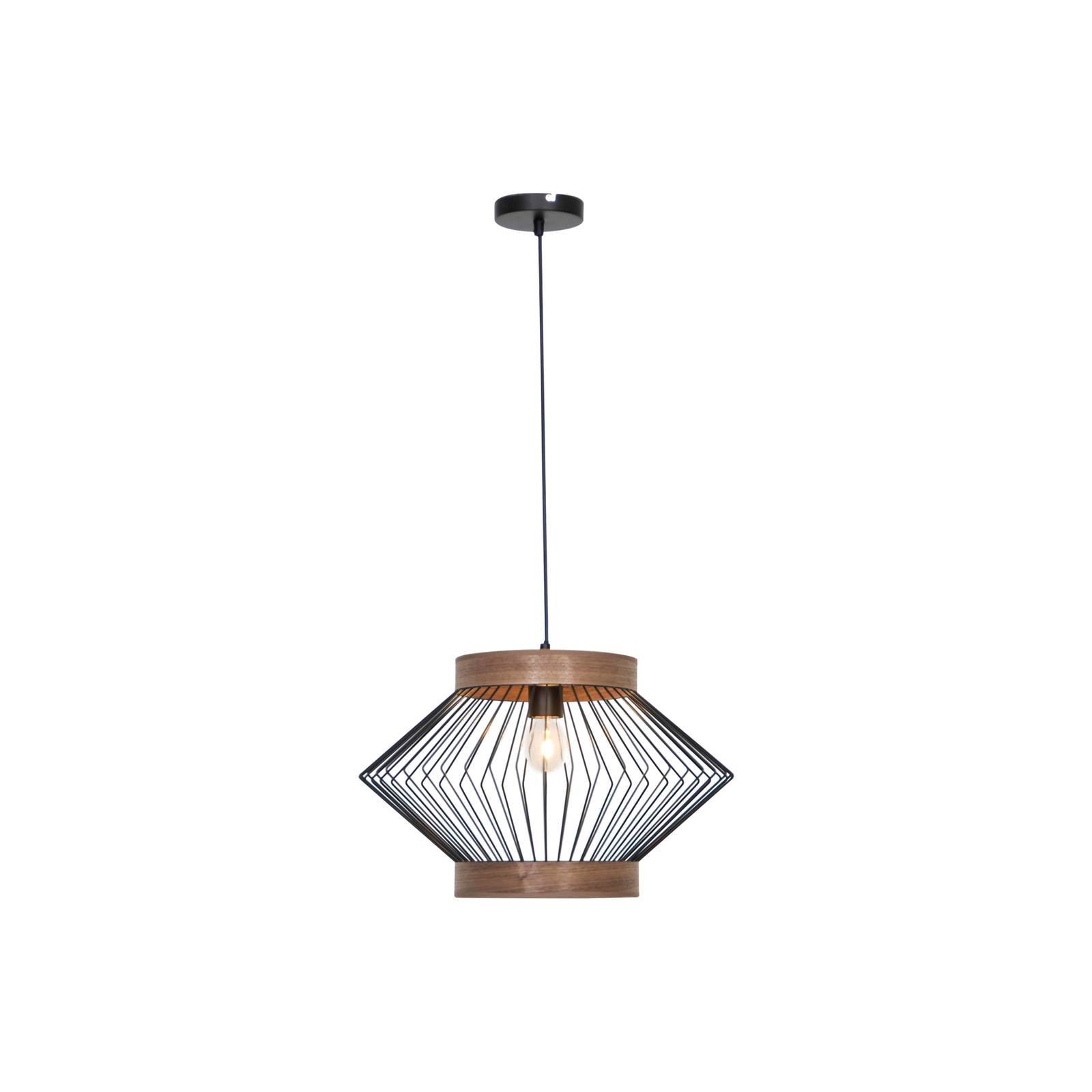 Viokef Suspension Darling en acier et bois