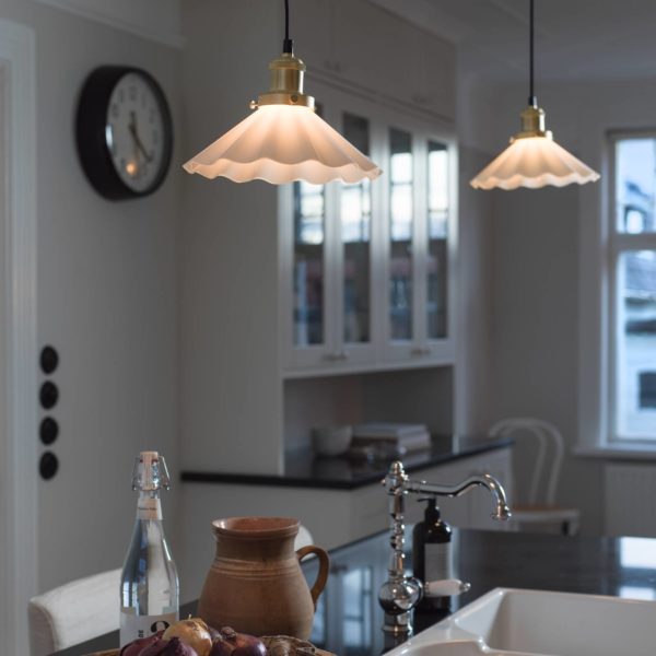 PR Home August Suspension Abat-jour en verre Ø 25 cm