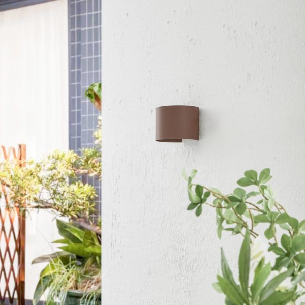 Applique murale d'extérieur LED Lindby Nivar